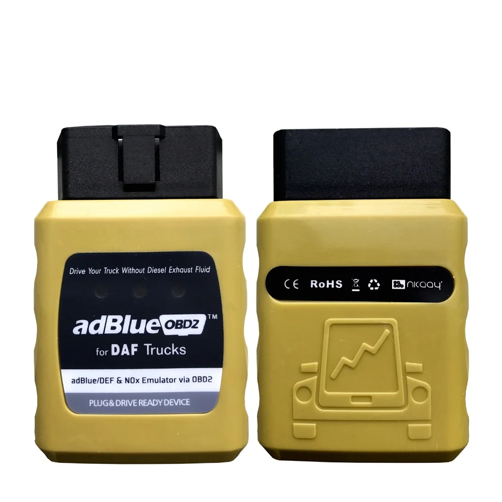 2018 Новое поступление Adblue OBD2 для грузовиков DAF Adblue/DEF Nox эмулятор через сканер