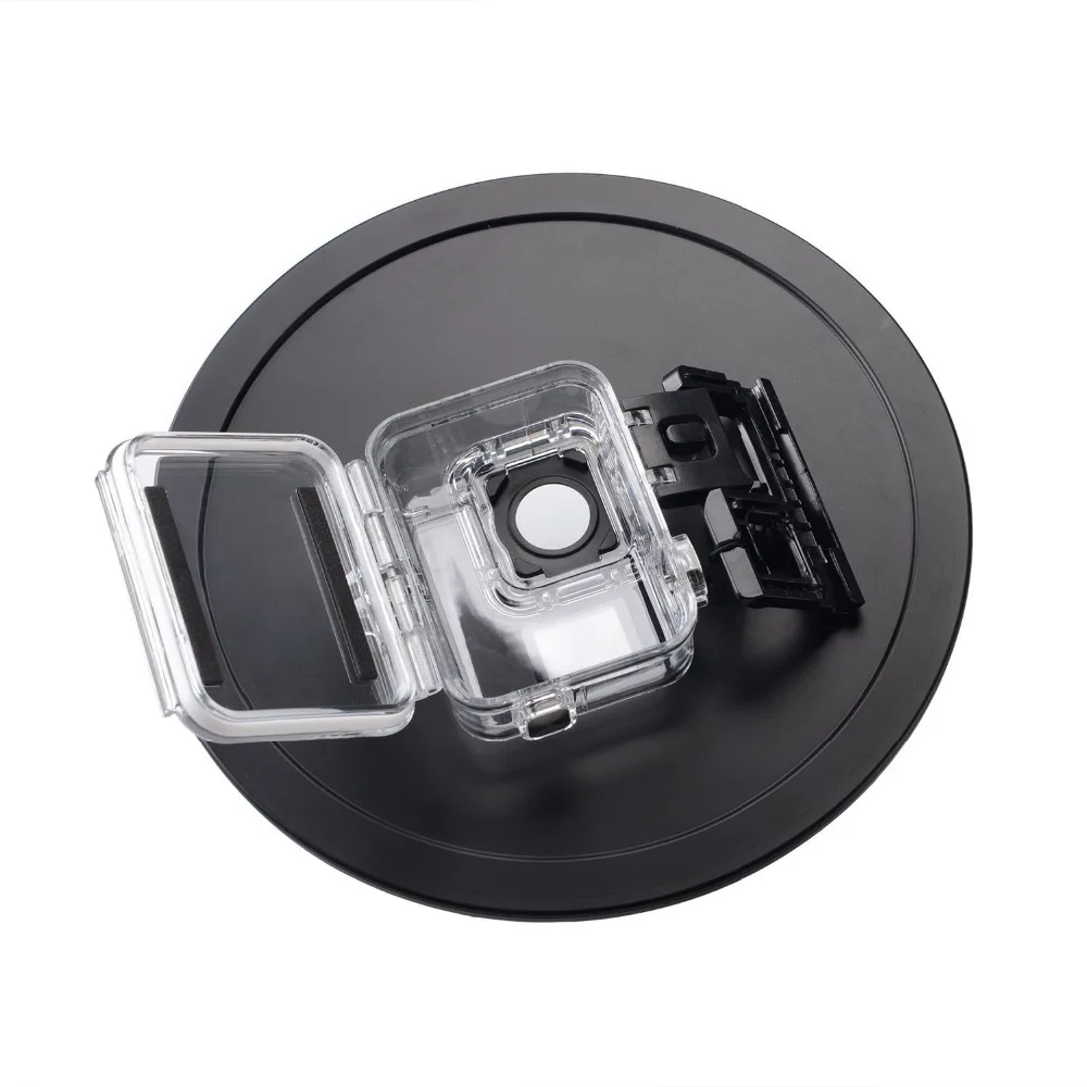 Купить Для GoPro HERO 6 5 водонепроницаемый купольный порт подводный Корпус чехол с плавающим поплавком для GoPro 5 6 Аксессуары для объектива камеры
