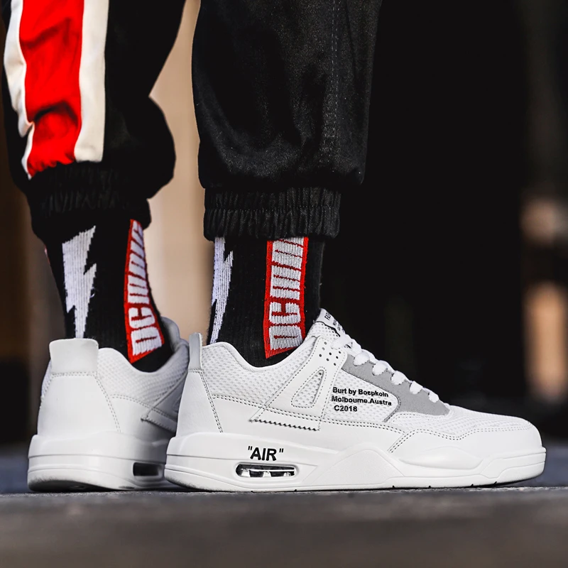 Аутентичные баскетбольные кроссовки для мужчин и больших детей JD 4 дышащие