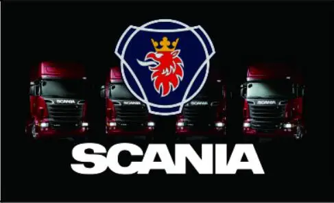 

Флаг Скания флаг автомобиль баннер на заказ, 3x5 футов, полиэстер 100D
