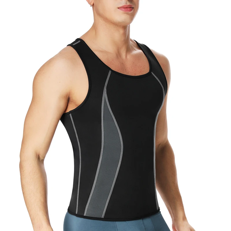 Для мужчин неопреновый корректирующий body shaper способствует пот талии тренер для похудения Корректирующее белье Мужской моделирующий пояс для похудения жилет