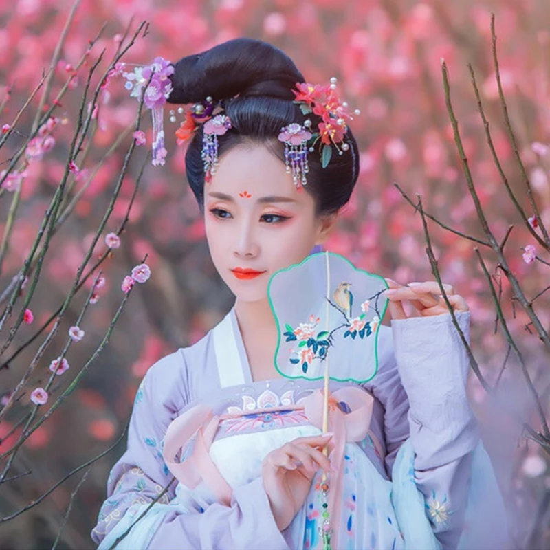 Новое поступление Hanfu танцевальный костюм для сцены одежда певцов Восточный