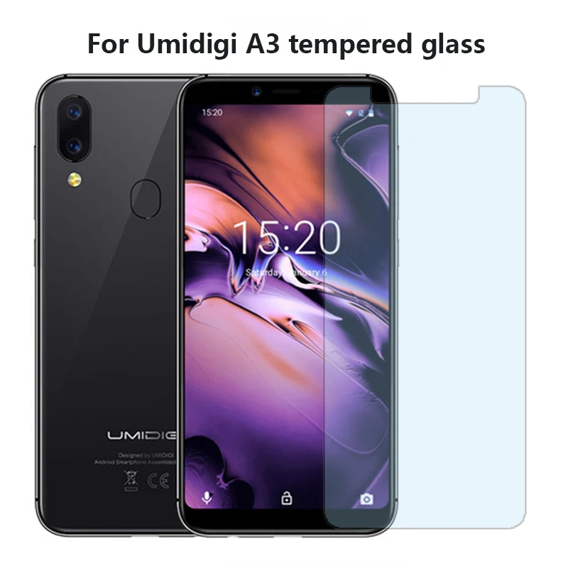 Umidigi A3 Для Umidigi A3 A5 S3 Pro F1 one max F1 Play закаленное стекло стальная пленка Защитное стекло для экрана Защитная пленка для мобильного телефона - Цвет: Umidigi A3