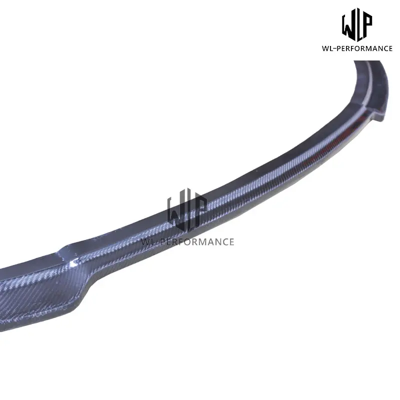 A7 углеродное волокно передний разделитель для губ автомобильный Стайлинг Audi