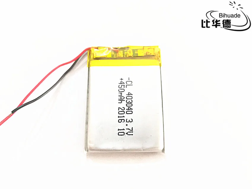 Бесплатная доставка 3 7 В литий-полимерный аккумулятор 043040 403040 мАч MP3 MP4 GPS Bluetooth