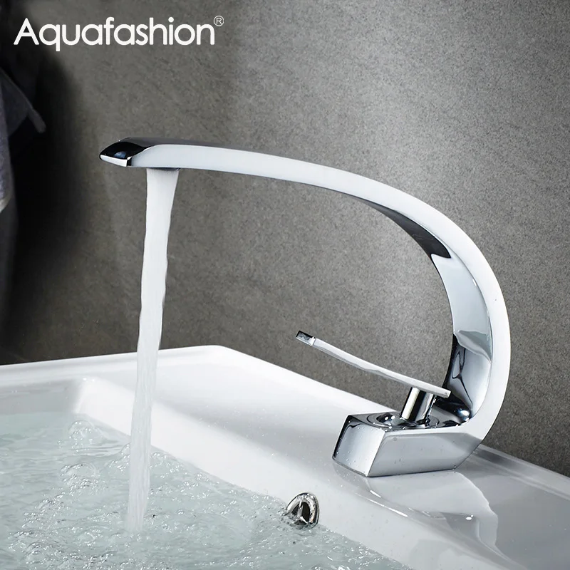 Современные смесители для раковины латунные в ванную комнату смеситель кран с