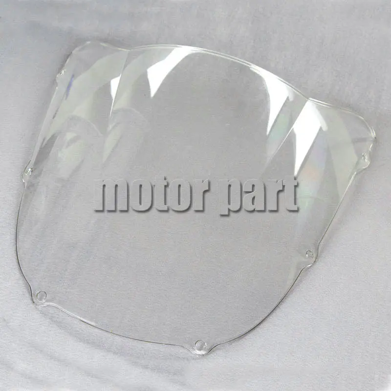 Motorcycle ABS Plastics Clear WindScreen Windshield Deflectors For 1998-1999 Kawasaki Ninja ZX6R ZX 6R 636 98 99 Free Shippping |