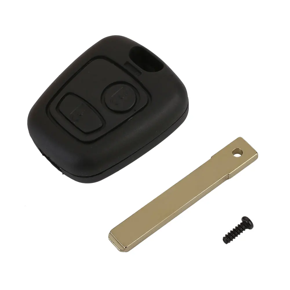 Auto Car 2Buttons Flip Remote Control Key Fobs with Blade For Toyota AYGO Black | Автомобили и мотоциклы