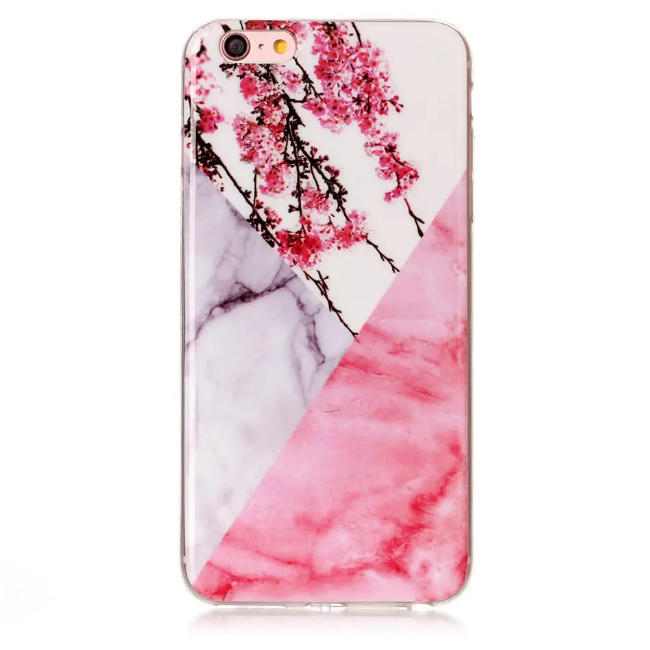 Skzj для Iphone 4 4s 5s 5 SE 6 6S 8 6/7/8 plus X Гранит скраб мраморный камень изображения окрашена