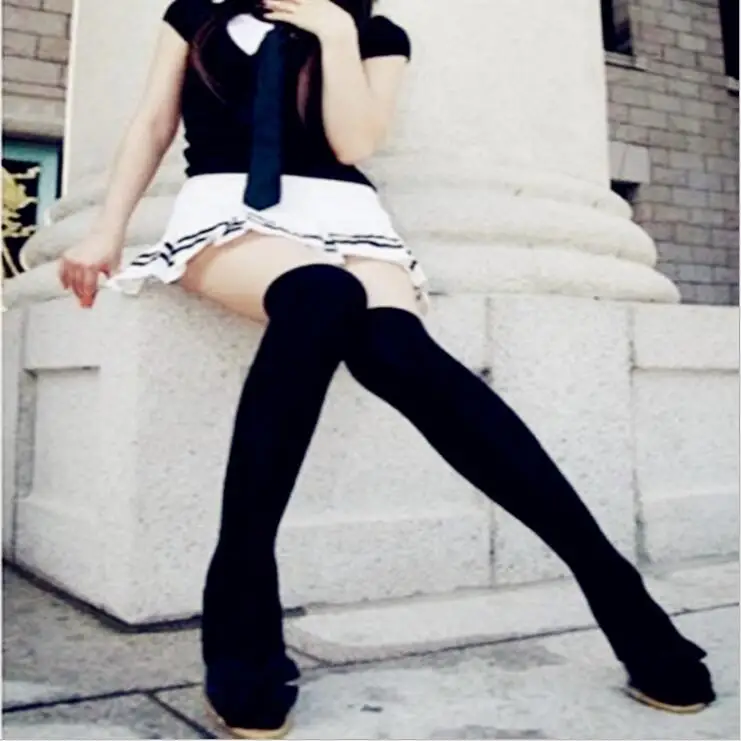 Бесплатная доставка! чулки выше колена хлопковые до бедра повседневные модные |