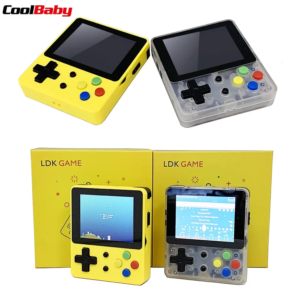 LDK игра 2 6 дюймов экран мини портативная игровая консоль ностальгические Детские