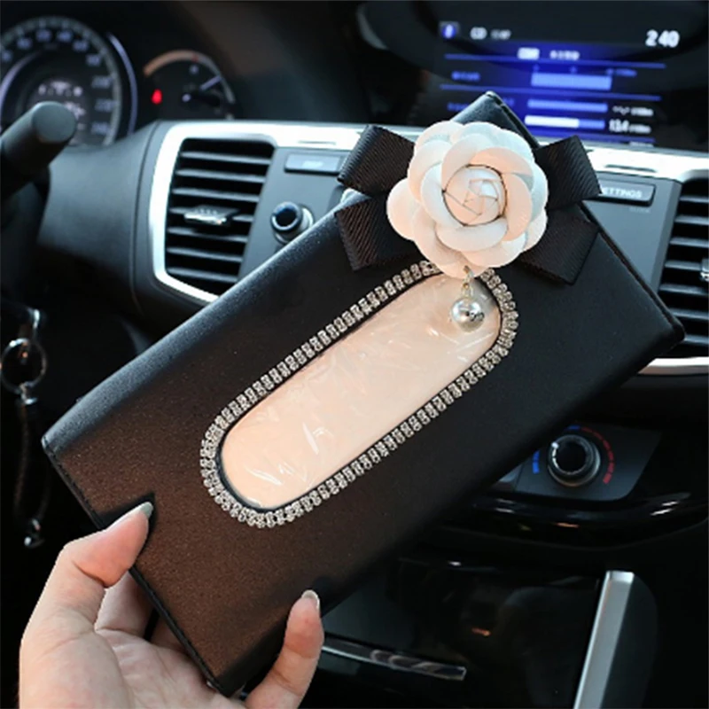 Car Tissue Box Holder for BMW VW T5 Clio 3 Mercedes Benz Scenic 2 Visor Accessories Type Auto Napkin ... |