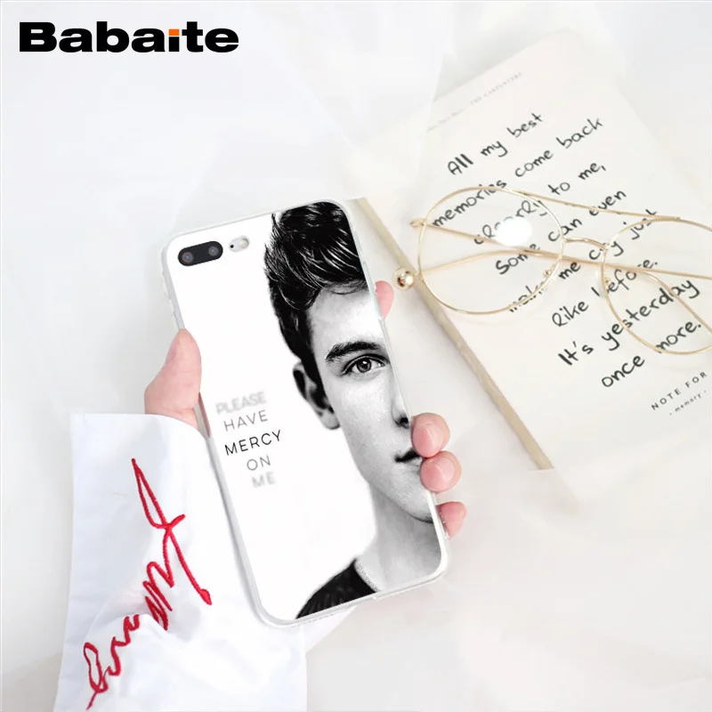 A16 Babaite хит поп-певец Шон Мендес Magcon чехол для телефона для iphone 11 Pro 11Pro Max 8 7 6 6S Plus X XS MAX 5 5S SE XR - Цвет: A16