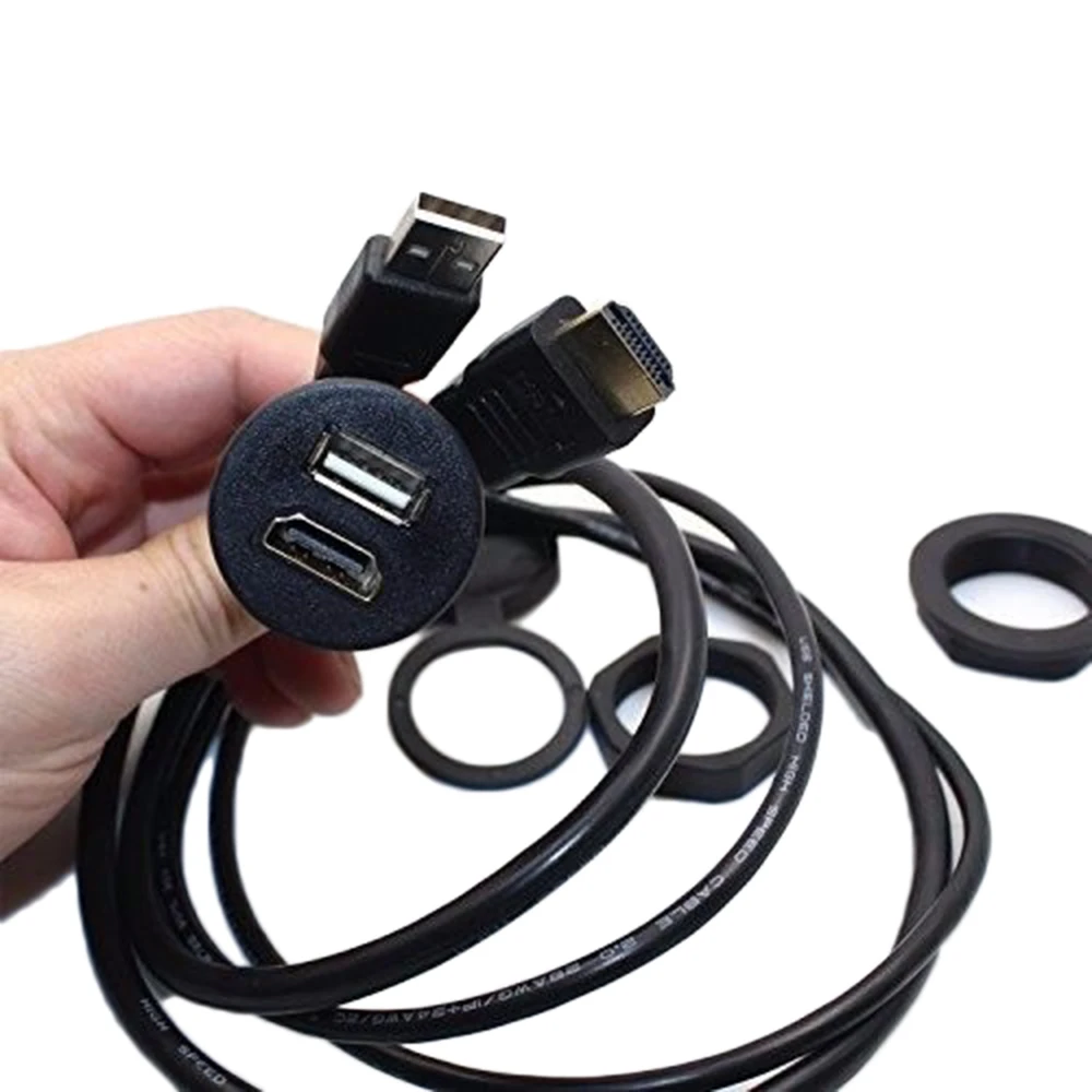 Для приборной панели автомобиля Moto панель скрытого монтажа USB 2 0 3 5 мм M/F AUX