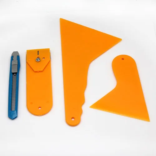 Прибытие 7 шт./лот Автомобильная наклейка защитная пленка набор инструментов