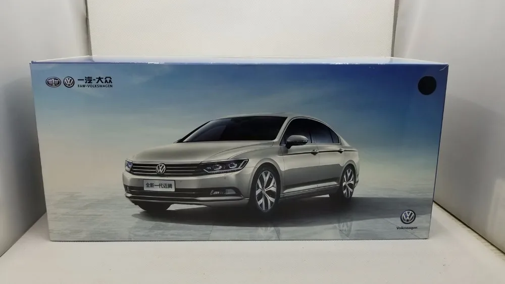 1:18 литая под давлением модель для Volkswagen VW Magotan Passat B8L черный седан игрушечный автомобиль миниатюрная коллекция подарки Passat B8