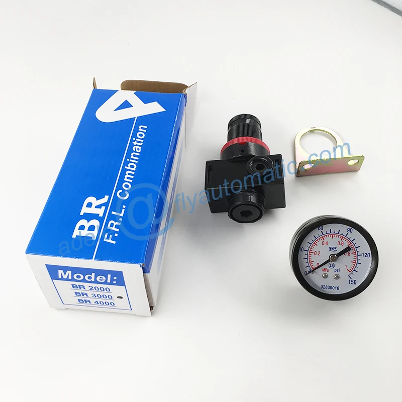 Блок подготовки воздуха Airtac BR3000 3/8 дюйма регулятор серии B с манометром и