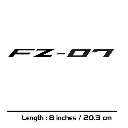 FZ-07 логотип Мотоцикл Велосипед топливный бак колеса обтекатель ноутбук багаж