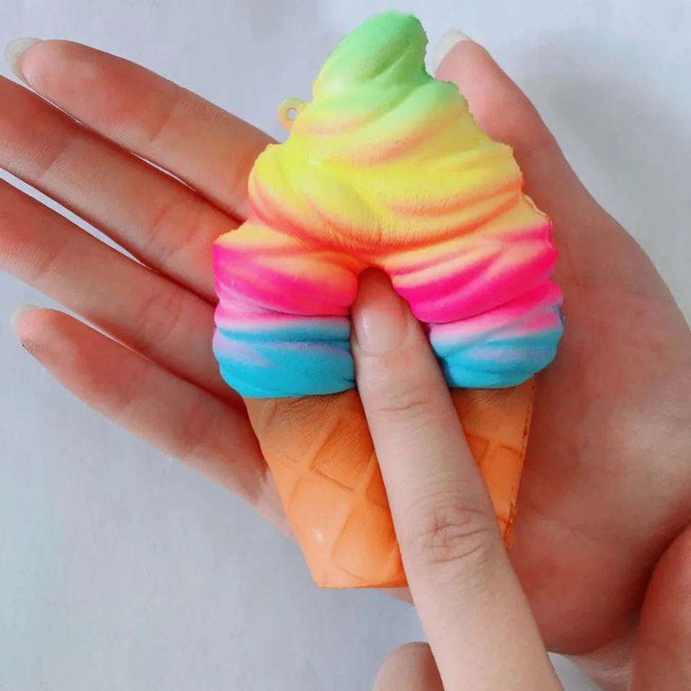 Jeebel Ice Cream Anti-stress Toys Squishies Novelty Candy Color Slow Rising Squash Funny Squeeze Prank | Игрушки и хобби