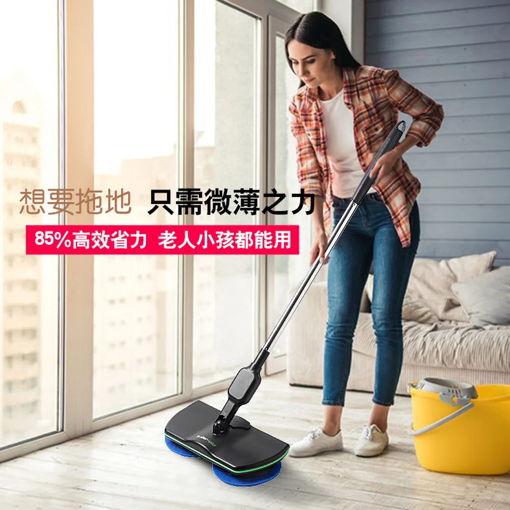 Wi-Fi вращающаяся Швабра для мытья рук сухая и влажная двойного назначения ленивые