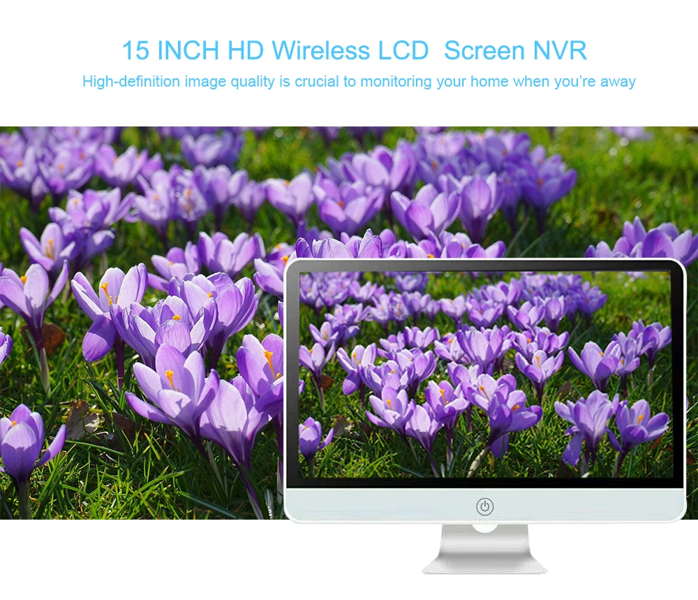 8CH Беспроводная CCTV система 1080P 2 ТБ HDD 2.0MP NVR IP IR-CUT наружная WIFI камера безопасности