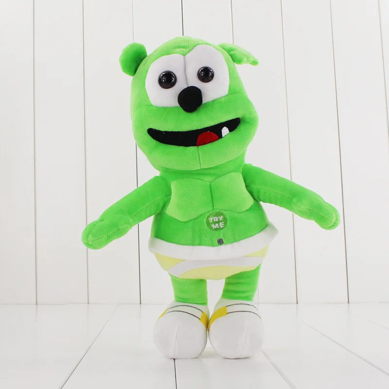 

Hot Sale 30cm Gummy Bear Voice Pet Funny Lovely Toys Sounding Plush Toy