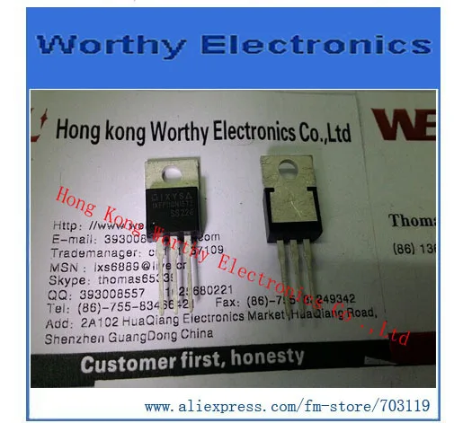 

Free shipping 10pcs/lot IXFP110N15T2 IXFP110N15T MOSFET N-CH 150V 110A TO-220
