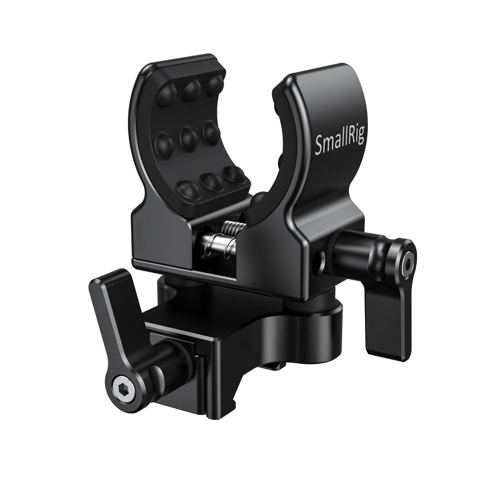 SmallRig DSLR камера клетка микрофон держатель(NATO зажим) с диаметром 19-25 мм микрофон ударный зажим держатель-2351