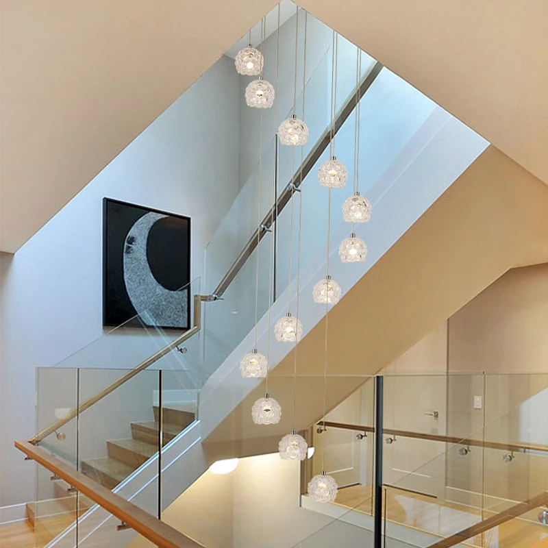 売却 倉庫ライトリビングルームのペンダントランプモダンなキッチン照明ペンダントライト屋内ランプ表面実装ランプスパイラル