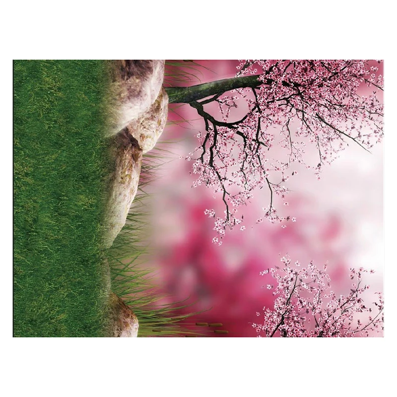Top Deals 5x7ft Thin Vinyl Studio Photography Backdrop Pink Flowers Photo Background | Электроника