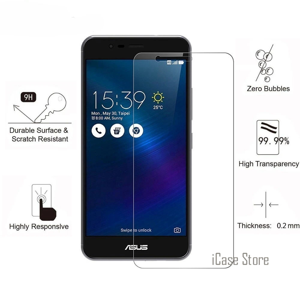 3 Max ZC520TL 5 2 дюймов Чехол 9H закаленное стекло для asus Zenfone Peg X008D защитный чехол