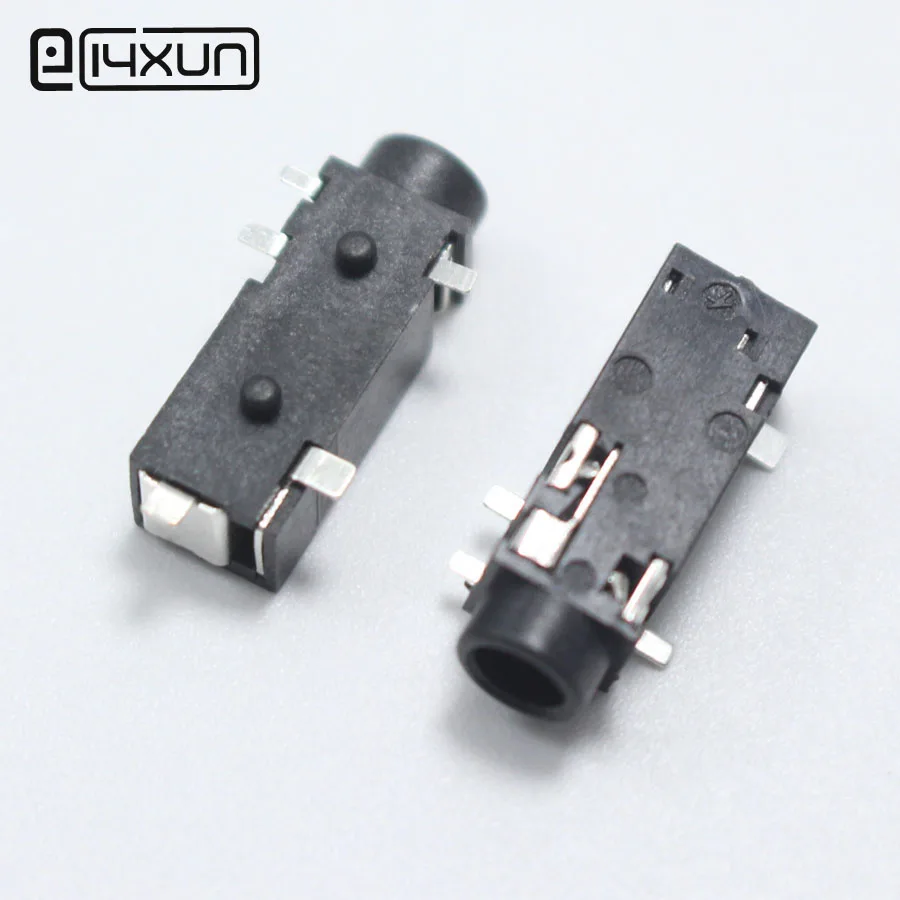 EClyxun 10 шт. 3 5 мм стерео разъем контактный аудио гарнитура PJ 328 SMD Наушники DIY