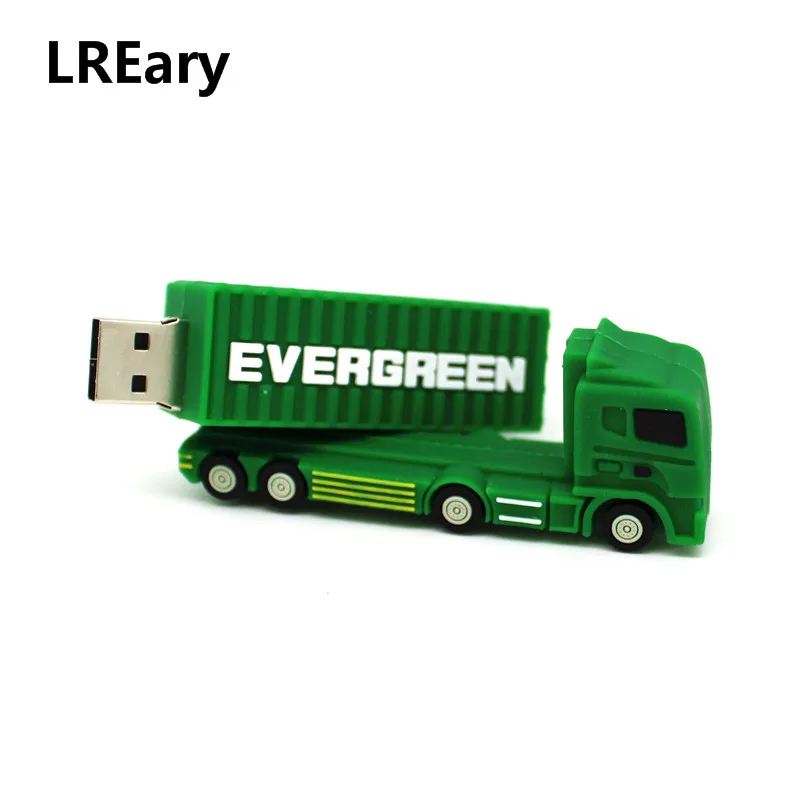 Творческий грузовой автомобиль модель USB флэш накопитель 128 МБ 4 ГБ флеш 8 16 32 64 Гб