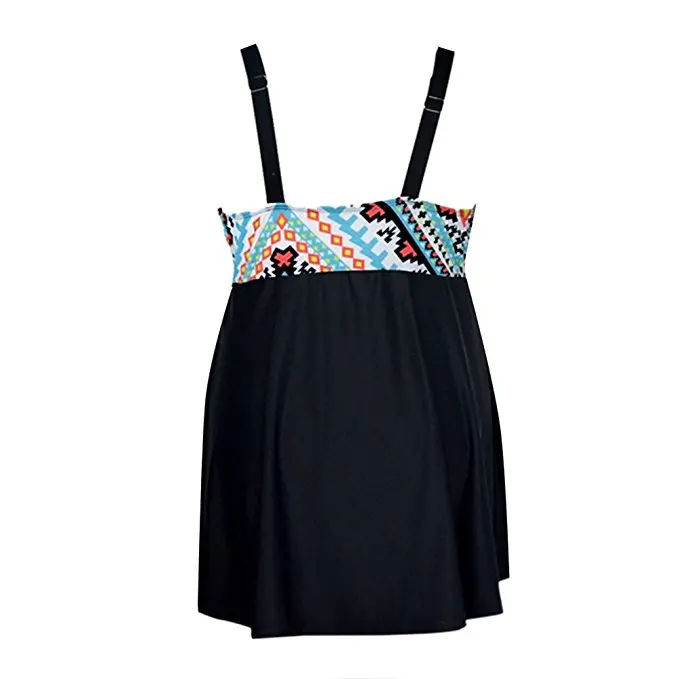 Женский винтажный купальник монокини большого размера плюс слитный с