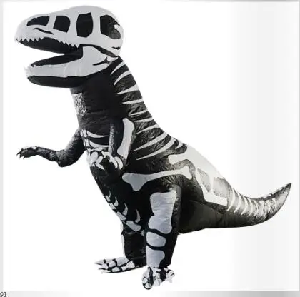 Вечерние карнавальный костюм динозавра надувной талисман с увеличением T REX для