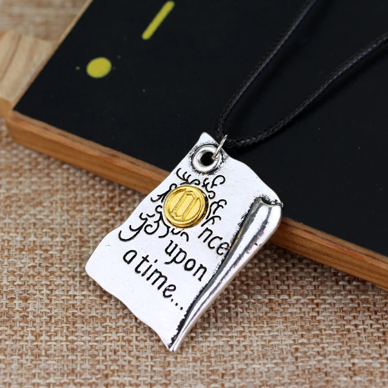 1 шт. ожерелье с изображением книги Once Upon A Time новое модное ювелирное изделие