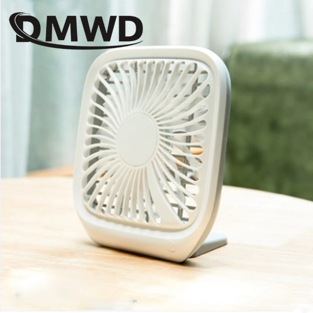 Настольный мини вентилятор DMWD с USB портом портативный складной кондиционер