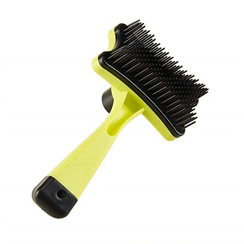 ПЭТ пластик гребень собака кошка для ухода и чистки перчатки Deshedding левой правой