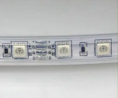 Гибкая светодиодная лента 5050 SMD DC24V RGB 60 светодиодов/м 5 м 300 светодиодов