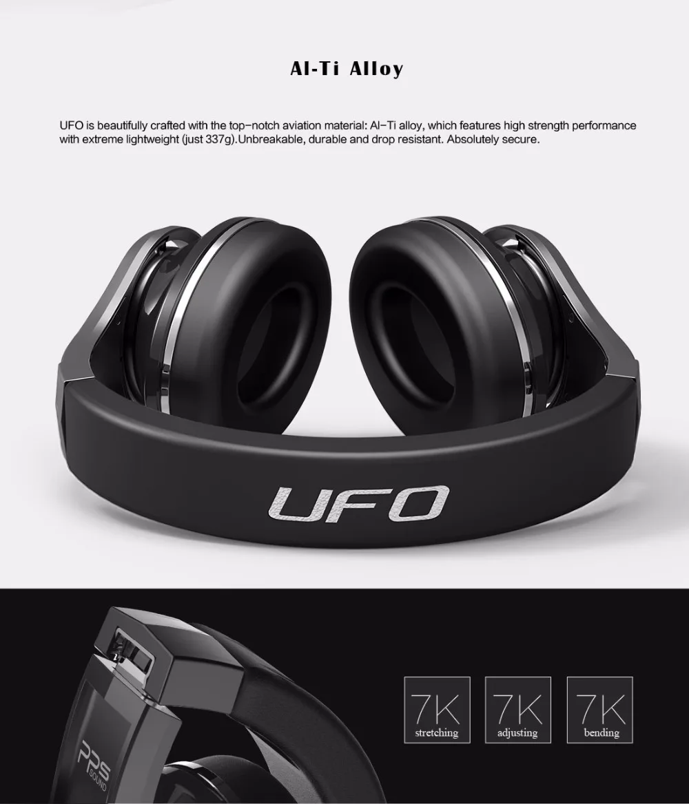 Bluedio U(UFO) высококлассные Bluetooth наушники koptelefoon 8 драйверы бас объемный Hifi стерео музыка auriculares беспроводная гарнитура