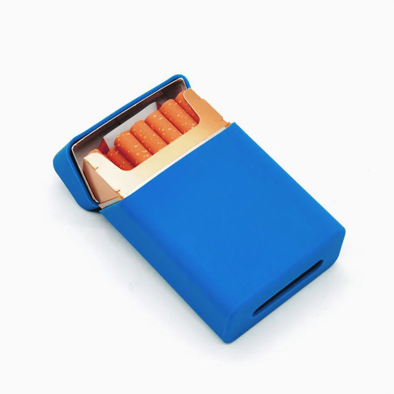 Коробка для сигарет 10 цветов силиконовый чехол Эластичный Силиконовый