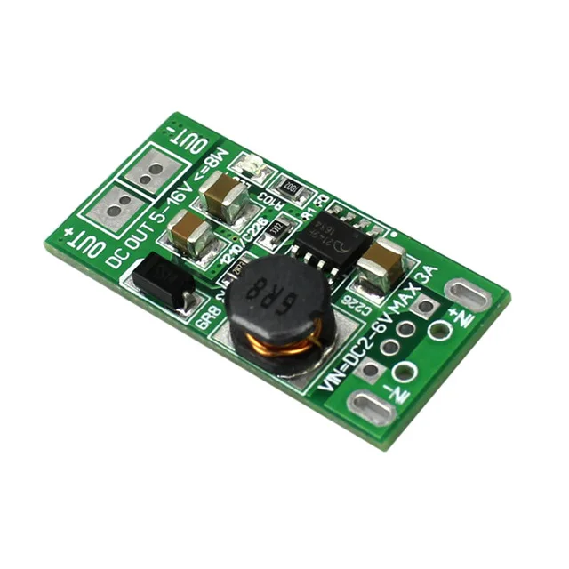 Модуль повышения напряжения 8 Вт USB вход от 5 В до 12 регулируемая плата PCB 3 7 в|power