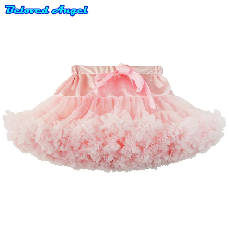 

New Baby Girls Lace Tutu Skirt Ballerina Pettiskirt Fluffy Children Ballet Skirts For Party Dance Princess Girl Tulle Clothes