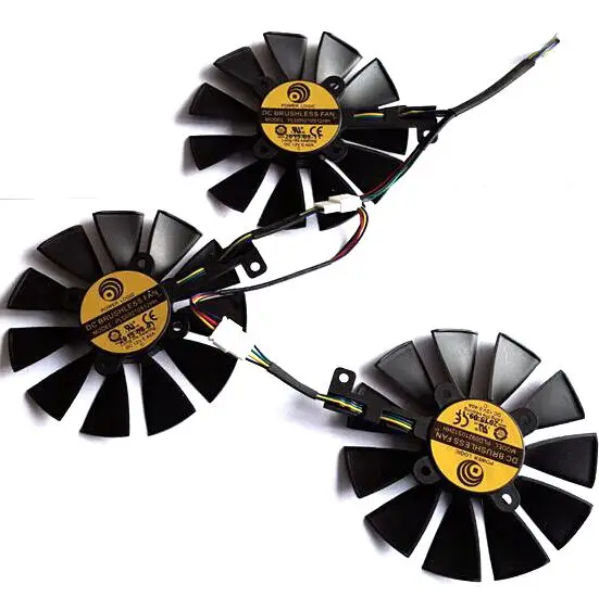Новый 3шт./лот PLD09210S12HH 6pin для ASUS STRIX GTX980TI DC3OC 6GD5 R9 390/390x 8GD5 GAMING вентилятор графической
