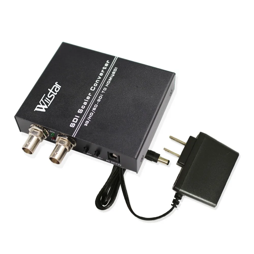 Wiiistar SDI HDMI преобразователь BNC с поддержкой loop SD HD 3G SDI2HDMI|Кабели| |