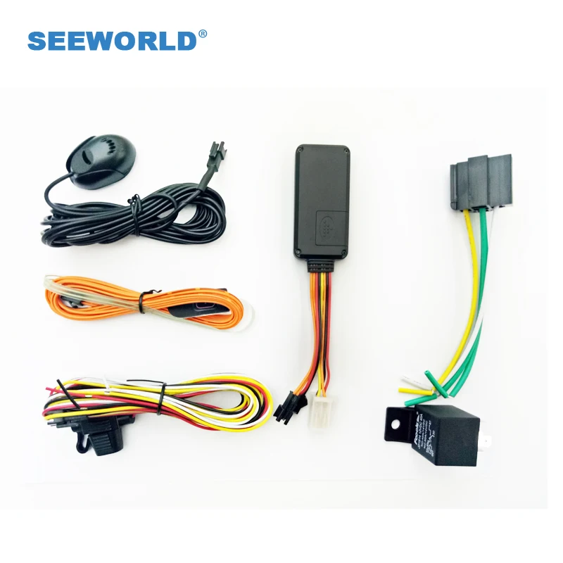 

SEEWORLD S112U Gps Tracker with Wide Range Voltage 9-90v GPS navigation for motorcycle SOS Panic and mic for navigation android