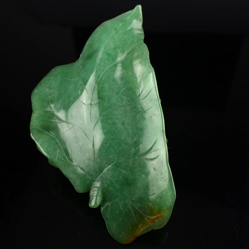 1442 Carved Aventurine Chameleon 5.3&quot Figurine Room &amp Garden Car Decoration | Украшения и аксессуары