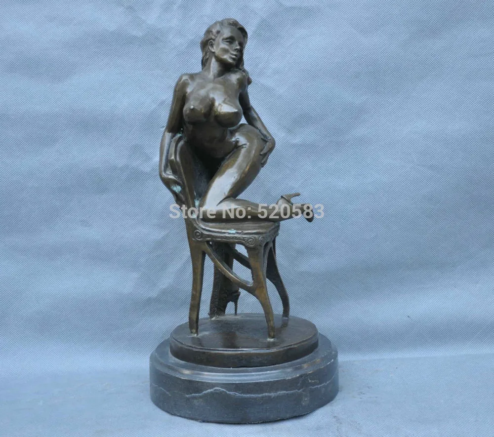 14 &quotБронзовая женская красота обнаженная сексуальная скульптура | Дом и сад