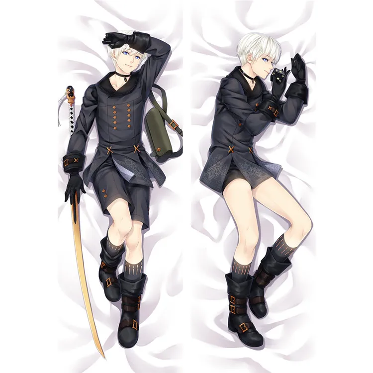 Новое поступление аниме Рисунок НИР: автоматы YoRHa № 9 Тип S& Тип № 2 Dakimakura нестандартной конструкции Подушка Чехол