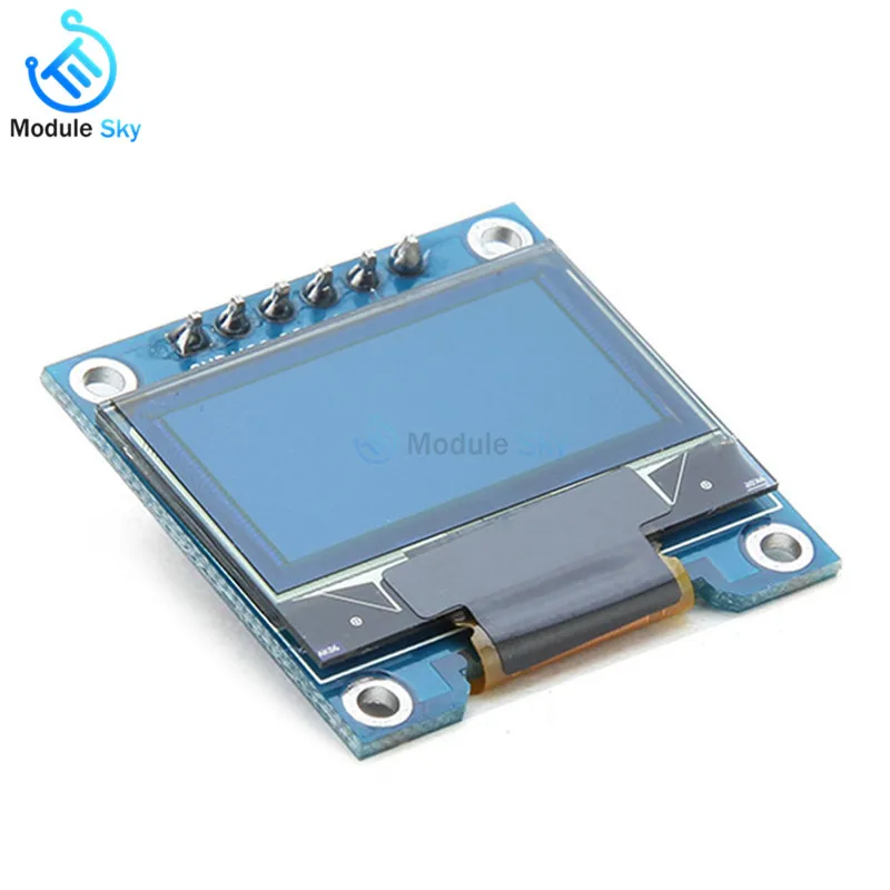 0 96 дюймовый 6Pin 12864 SPI IIC I2C OLED желтый синий/белый/синий ЖК дисплей модуль ''для